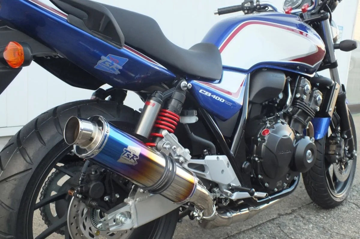 CB400SF/SB 08-(ALL) スリップオン ファイヤーポリッシュ φ100-350