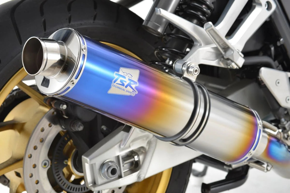 2021- CB1300SF/SB チタンフルエキゾースト ファイヤーポリッシュ4-1集合 φ115-450