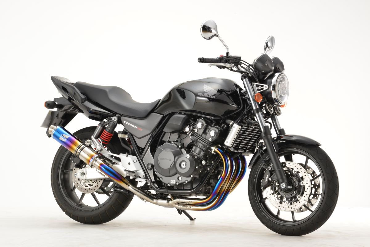 CB400SF/SB 18- チタン ファイヤーポリッシュ φ95-350