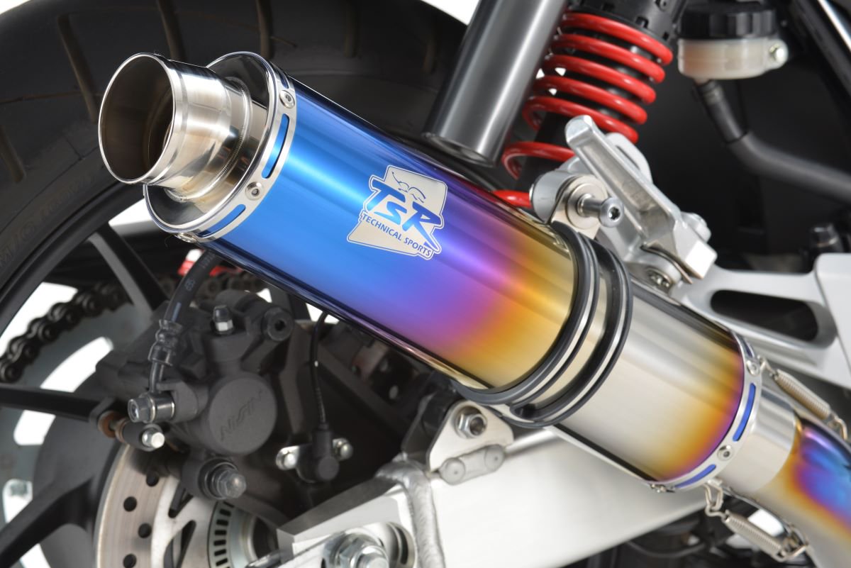 CB400SF/SB 18- チタン ファイヤーポリッシュ φ95-350