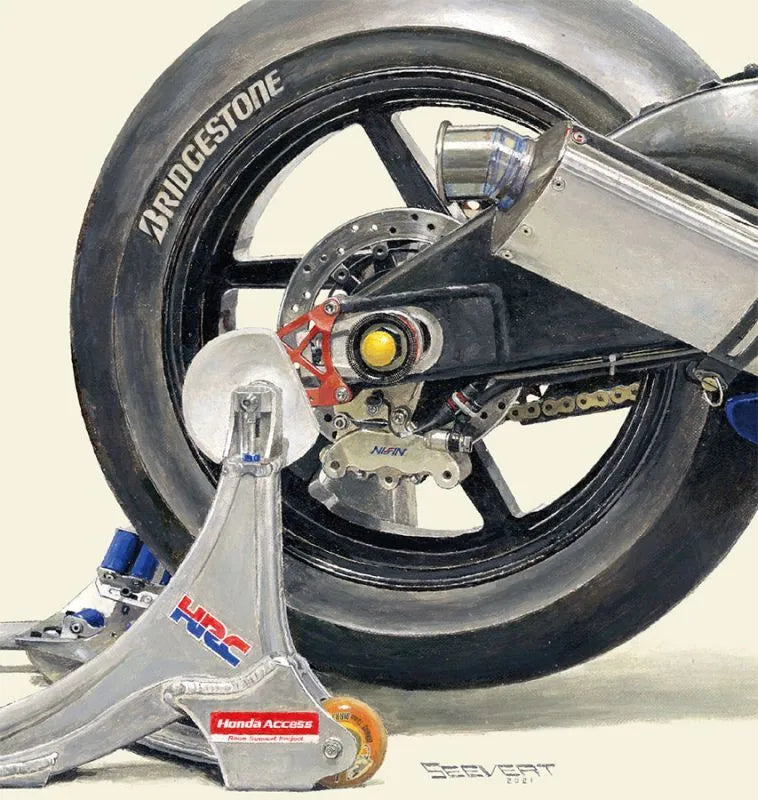 車両図版A2規格サイズ 2012 CBR1000RRW F.C.C. TSR Honda