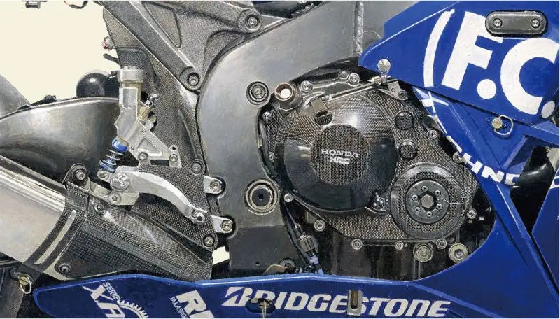 車両図版A2規格サイズ 2012 CBR1000RRW F.C.C. TSR Honda
