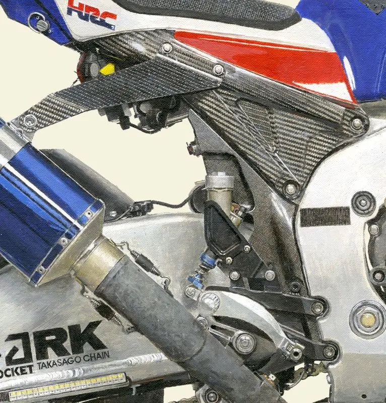 車両図版A2規格サイズ 2016 CBR1000RR F.C.C. TSR  Honda France