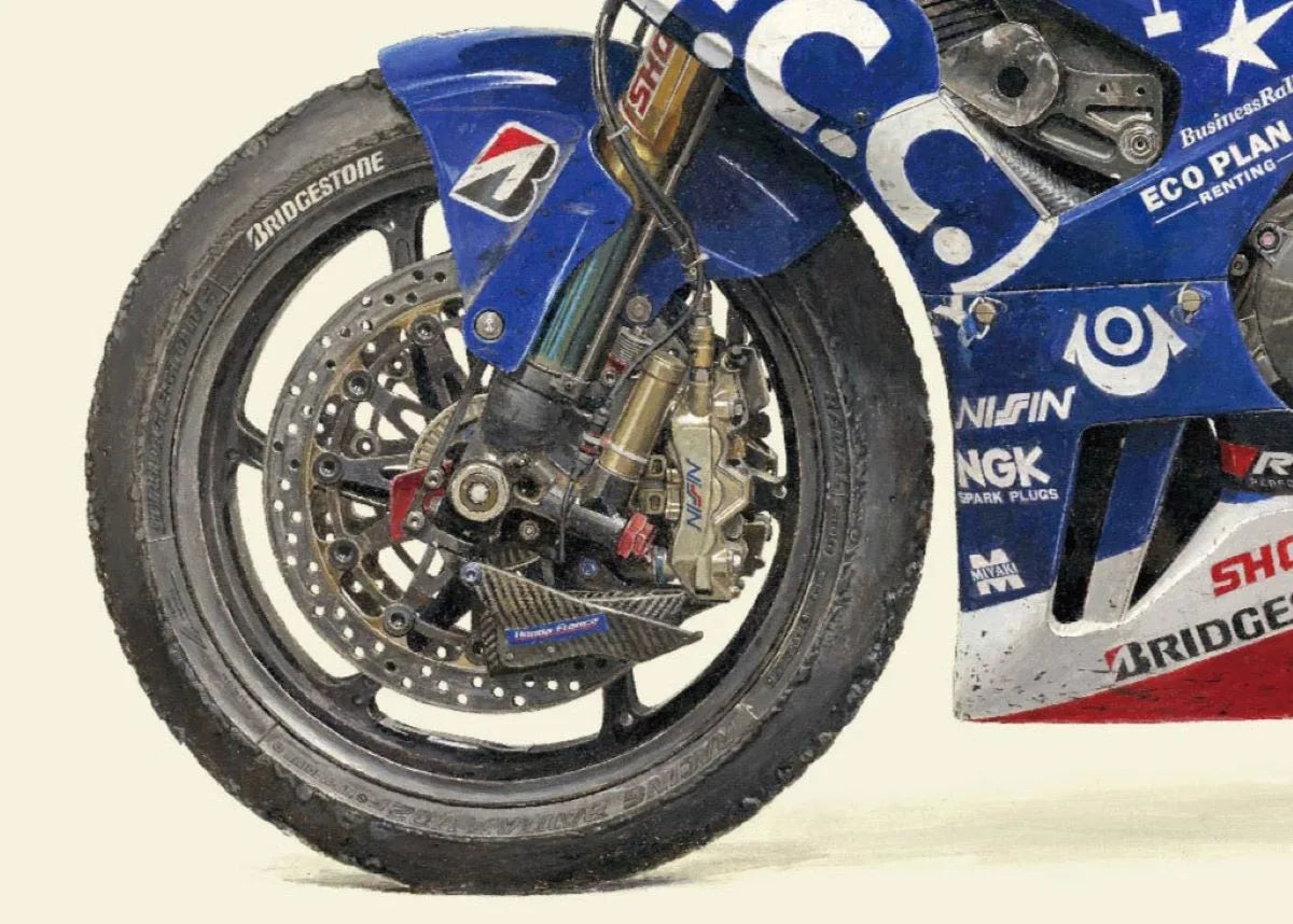 車両図版A2規格サイズ 2022 CBR1000RR-R F.C.C. TSR Honda France
