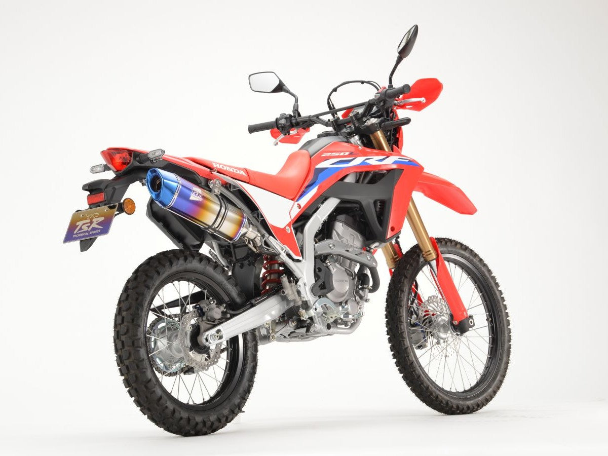 '21-CRF250L/RALLY(MD47) スリップオン フルチタン ファイヤーポリッシュ