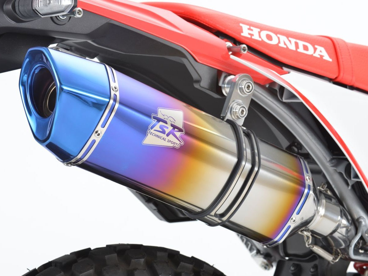 '21-CRF250L/RALLY(MD47) スリップオン フルチタン ファイヤーポリッシュ
