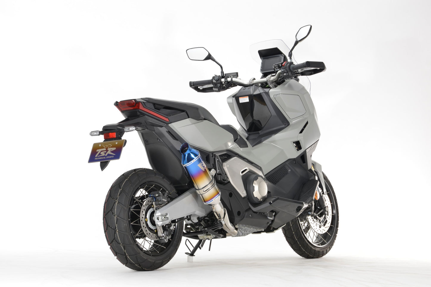 '25- X-ADV(8BL-RH21) スリップオンチタン ファイヤーポリッシュ