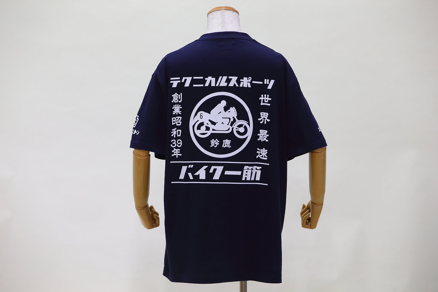 バイク一筋/テクニカルスポーツ クルーネックTシャツ