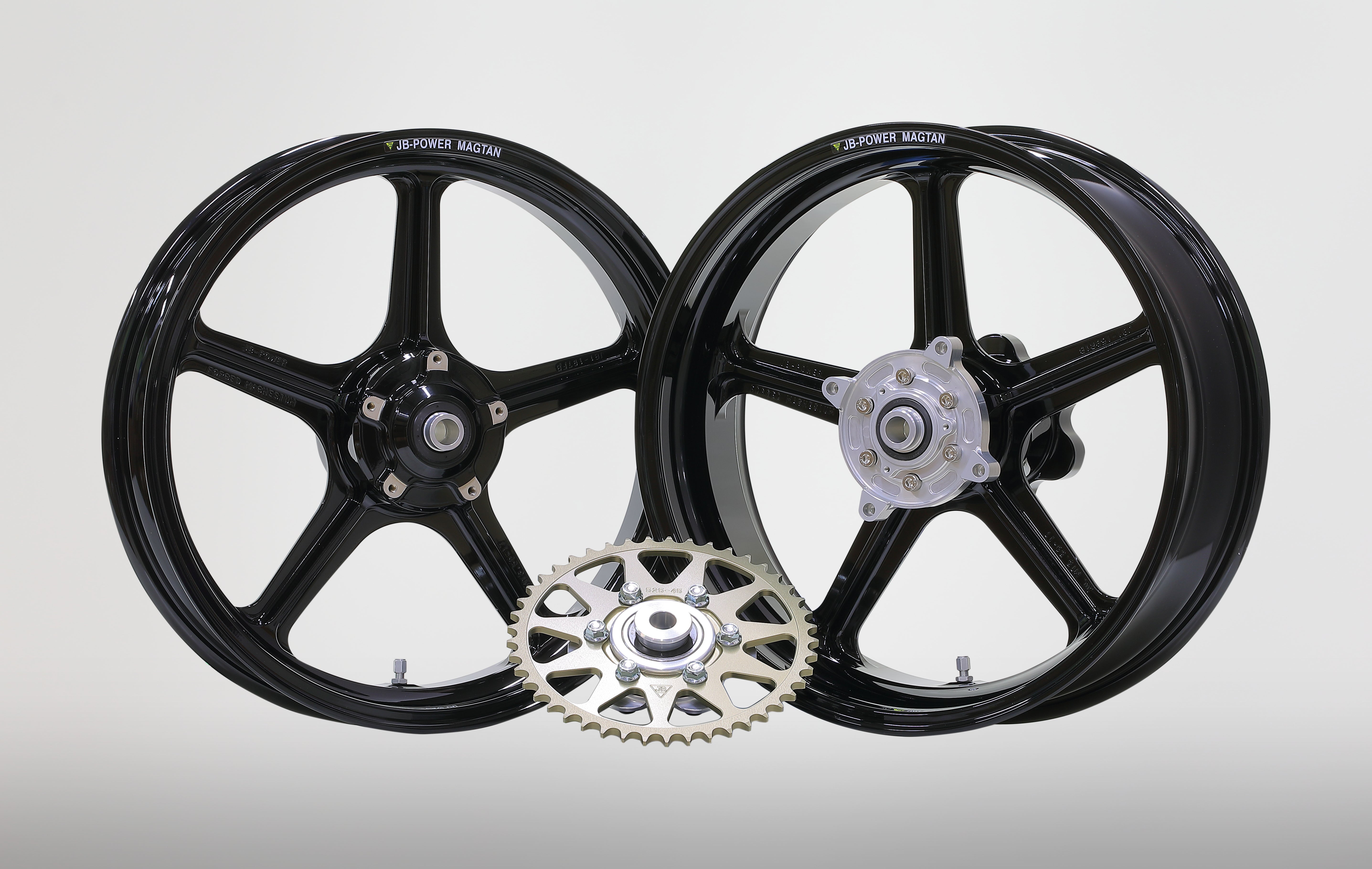 25-CB1000F マグネシウム鍛造ホイールセット（艶有り黒） – TSR ONLINE