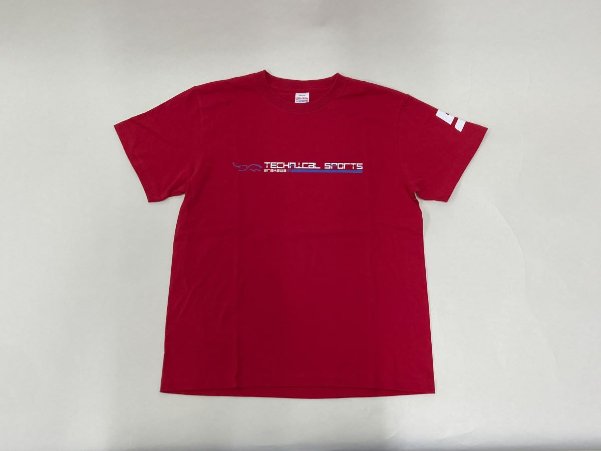SHINICHIRO ARAKAWA×TSR クラシックTシャツ レッド
