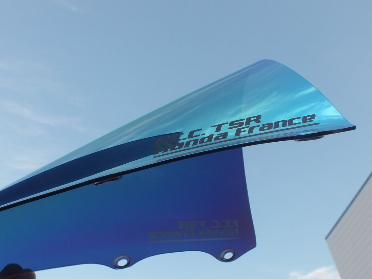 スクリーン CBR250RR(8BK-MC51/23-) Ver2 ミラー 【F.C.C. TSR Honda France】