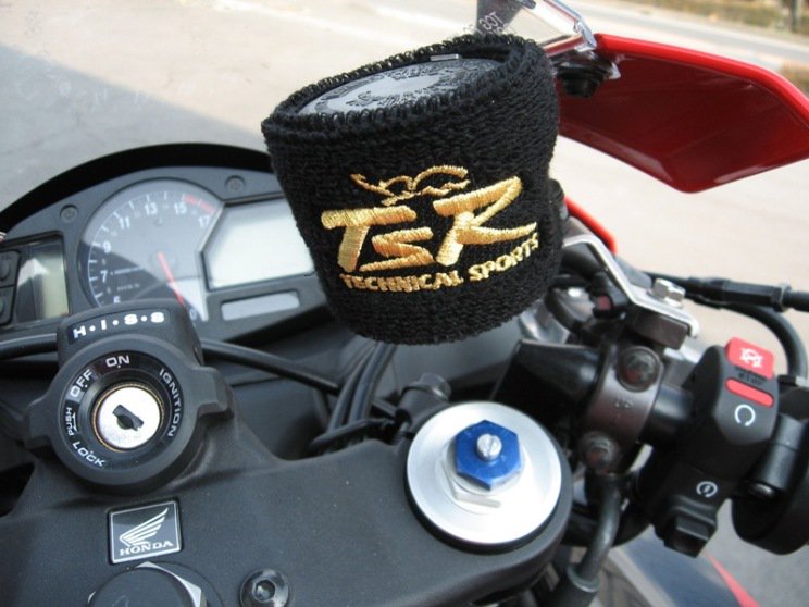 ブレーキフルードカップカバー/リストバンド ブラック