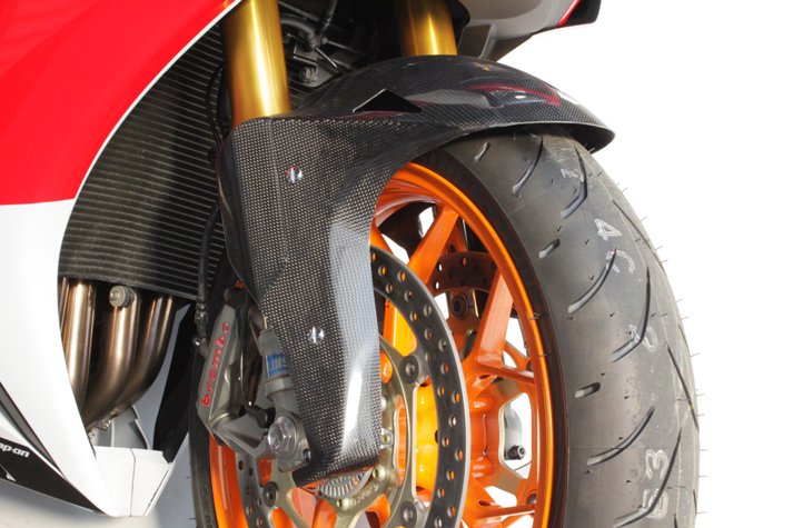 08- CBR1000RRカーボンフロントフェンダー GPタイプ