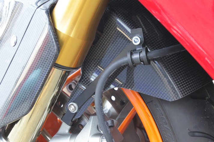 OPTION / ブレーキホースマウントステー STDホース用 CBR1000RR(SC59/08-)
