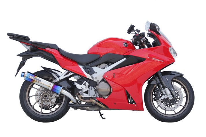 VFR800F / X スリップオン チタン・ファイヤーポリッシュ