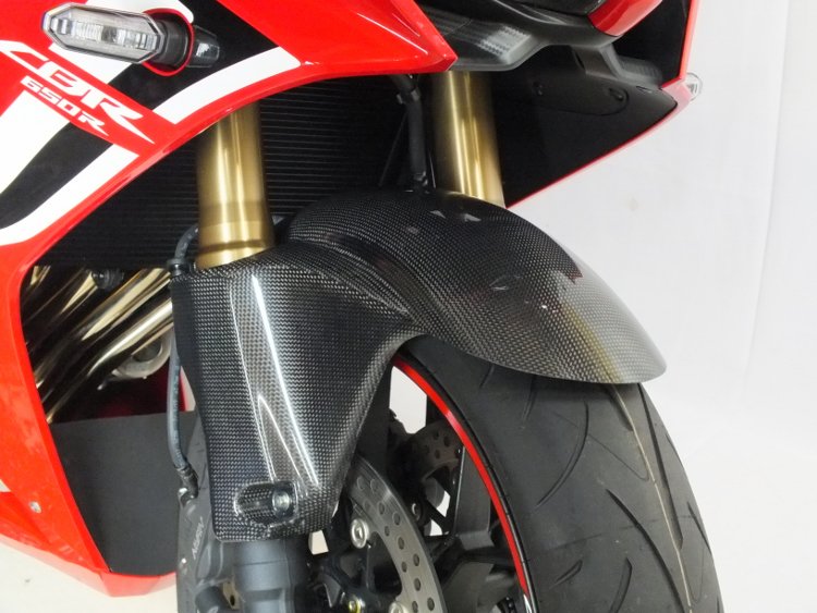 2019-CB/CBR650Rカーボンフロントフェンダー