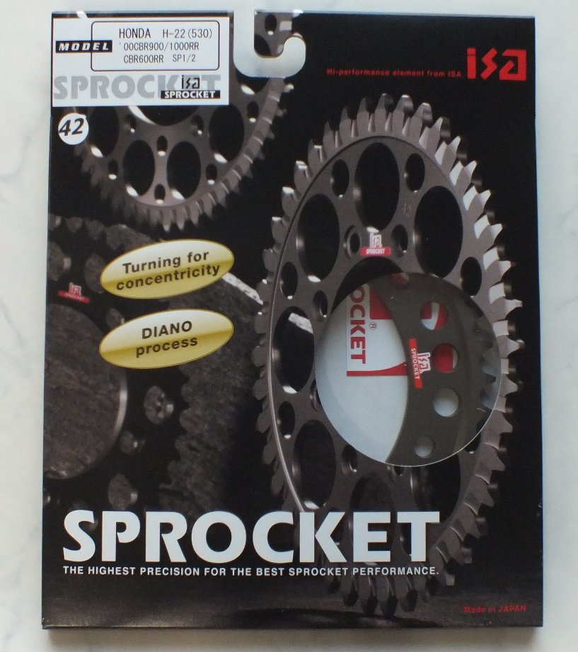 CBR1000RR ISA ドリブンスプロケット H-22 530-T42