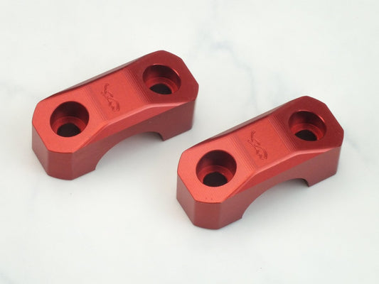 ハンドルトップマウントセット レッド 28.6mm