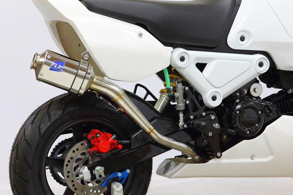 HRC GROM 21- レーシングエキゾースト(スリップオンマフラー)TYPE2