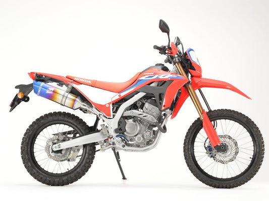 '21-CRF250L/RALLY(MD47) スリップオン フルチタン ファイヤーポリッシュ