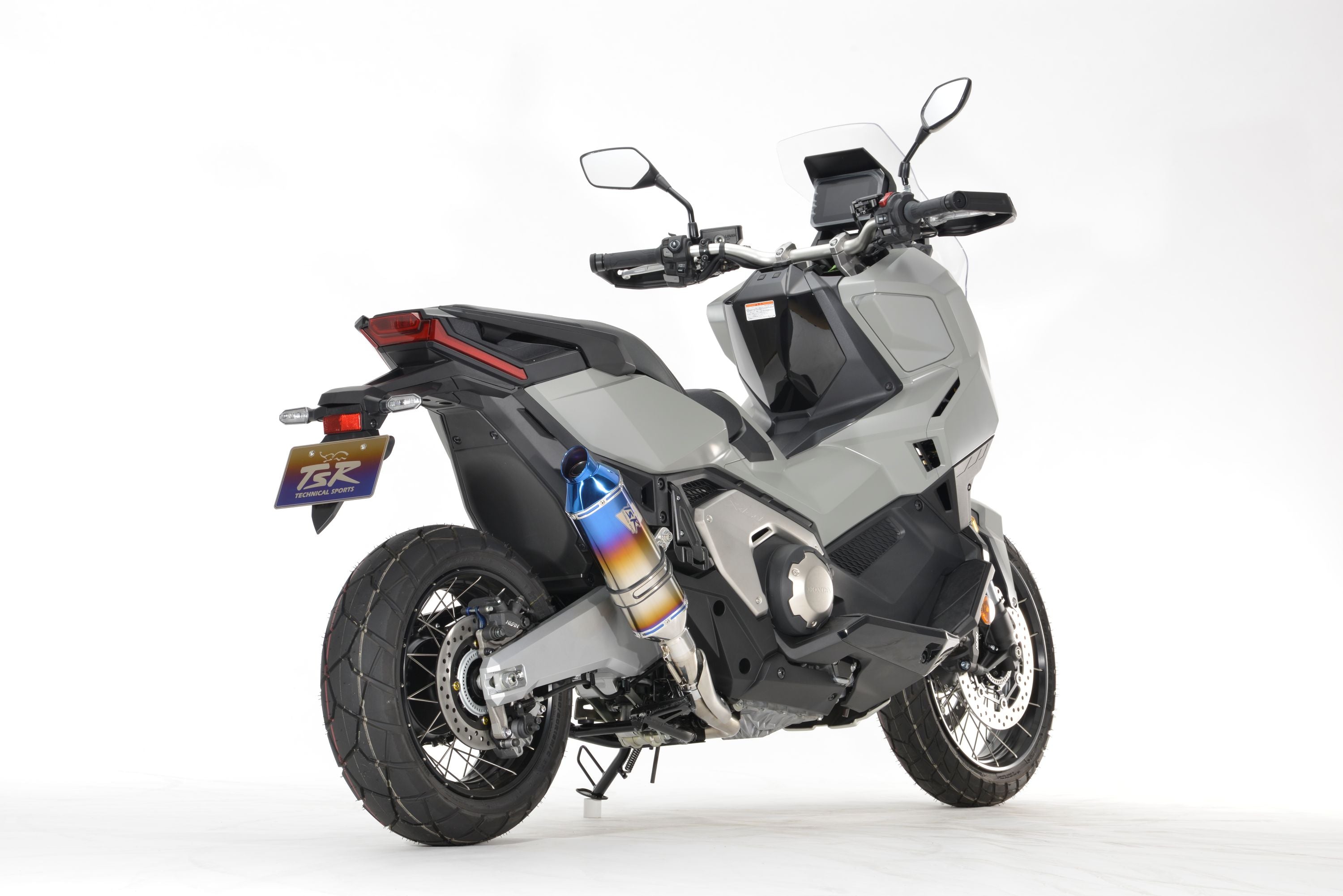 25- X-ADV(8BL-RH21) スリップオンチタン ファイヤーポリッシュ – TSR
