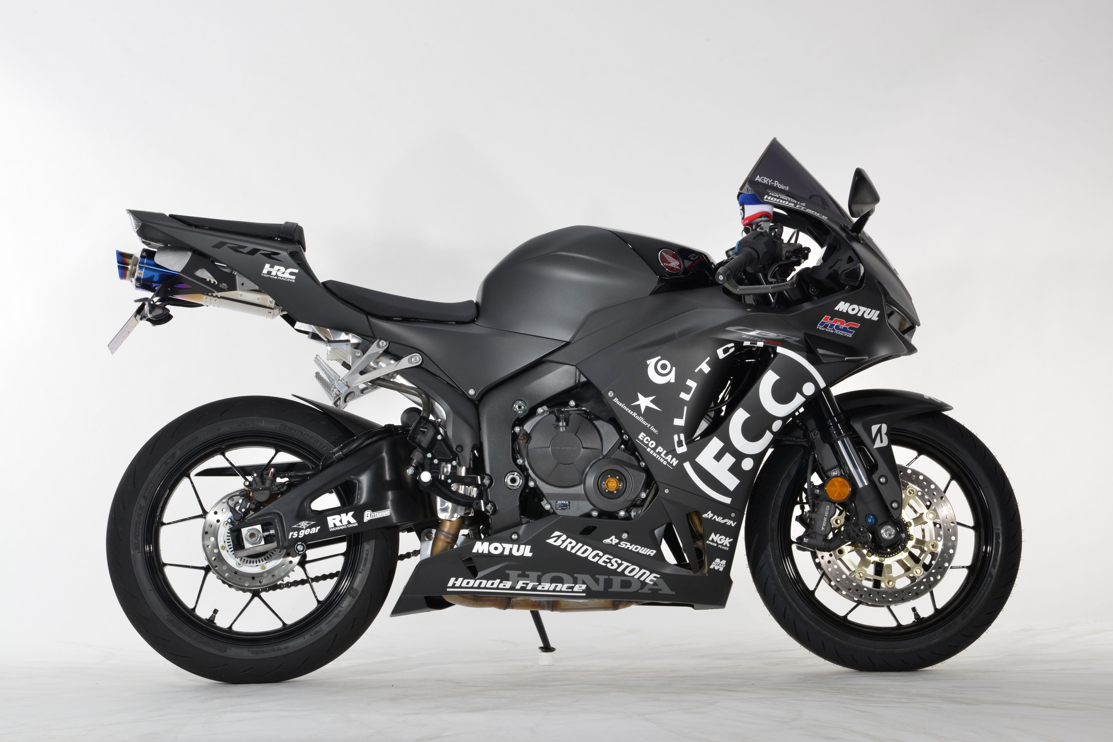 CBR600RR 21-23/24- スリップオン チタン HPS5 Ver2 ファイヤー