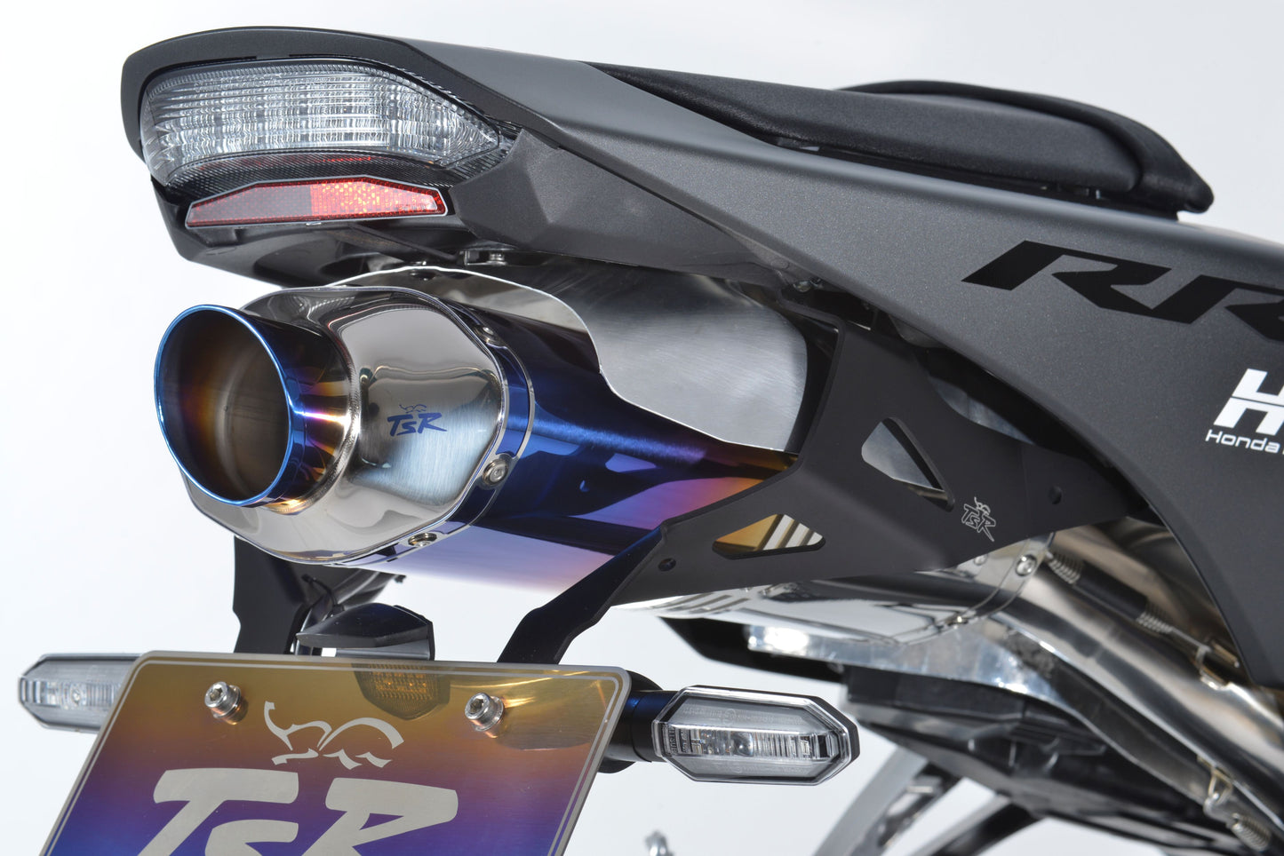 CBR600RR 21-23/24- スリップオン チタン HPS5 Ver2 ファイヤーポリッシュ