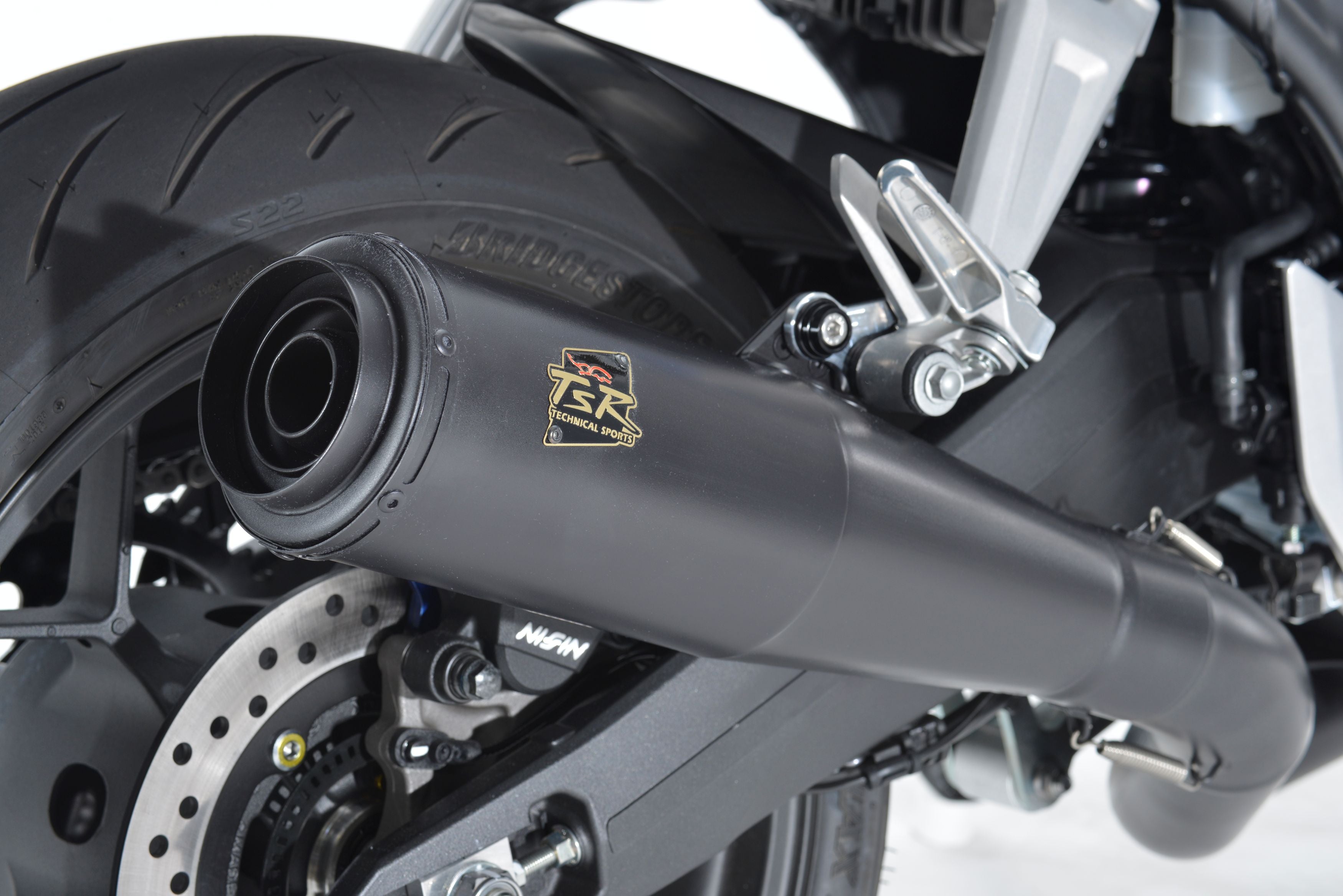 25- CB1000F フルエキゾーストSTD-TYPE（メガホンタイプ BLACK) – TSR