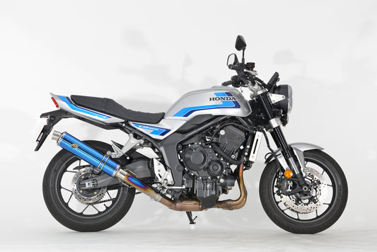CB1000F'25-/SE'26-スリップオンフルチタンSPORTS-TYPE　BLUE