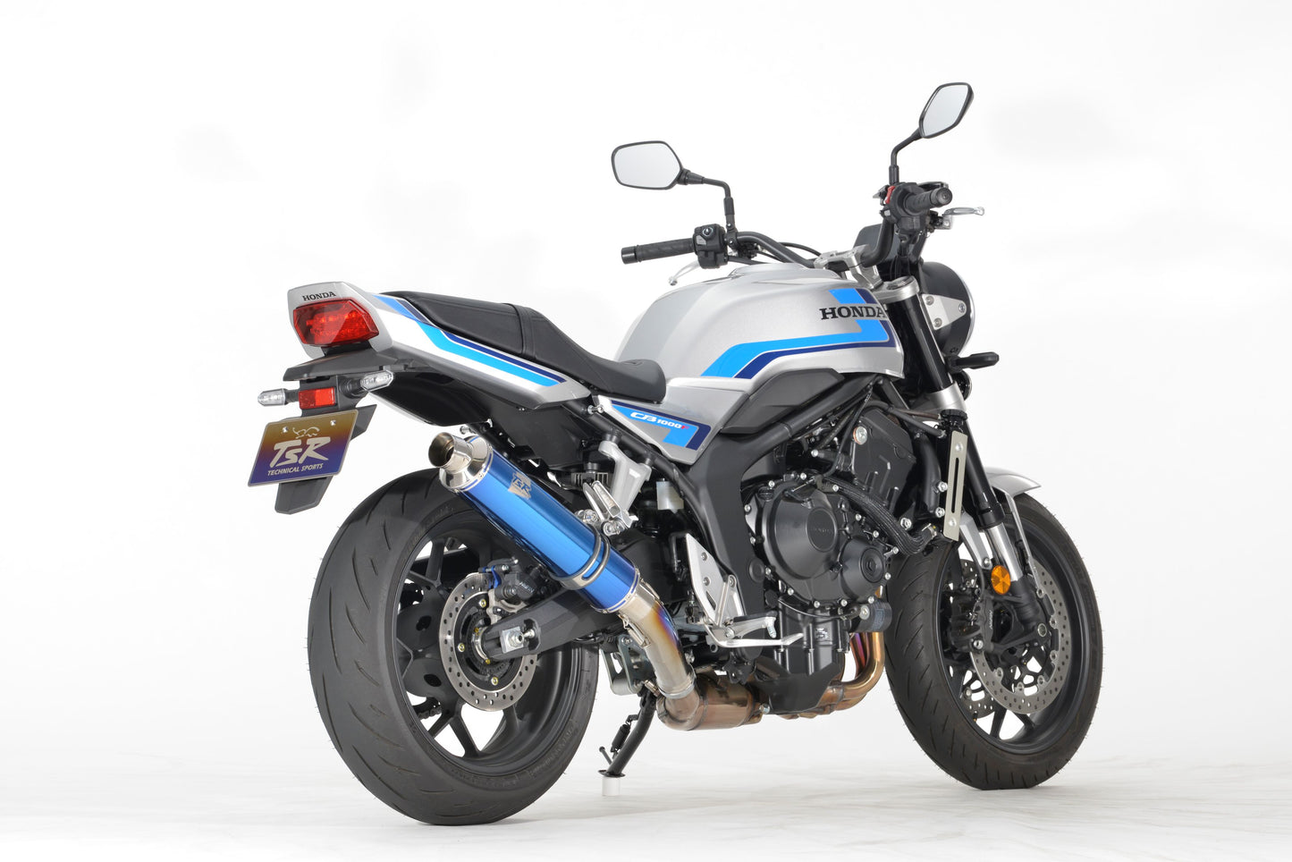 CB1000F'25-/SE'26-スリップオンフルチタンSPORTS-TYPE　BLUE