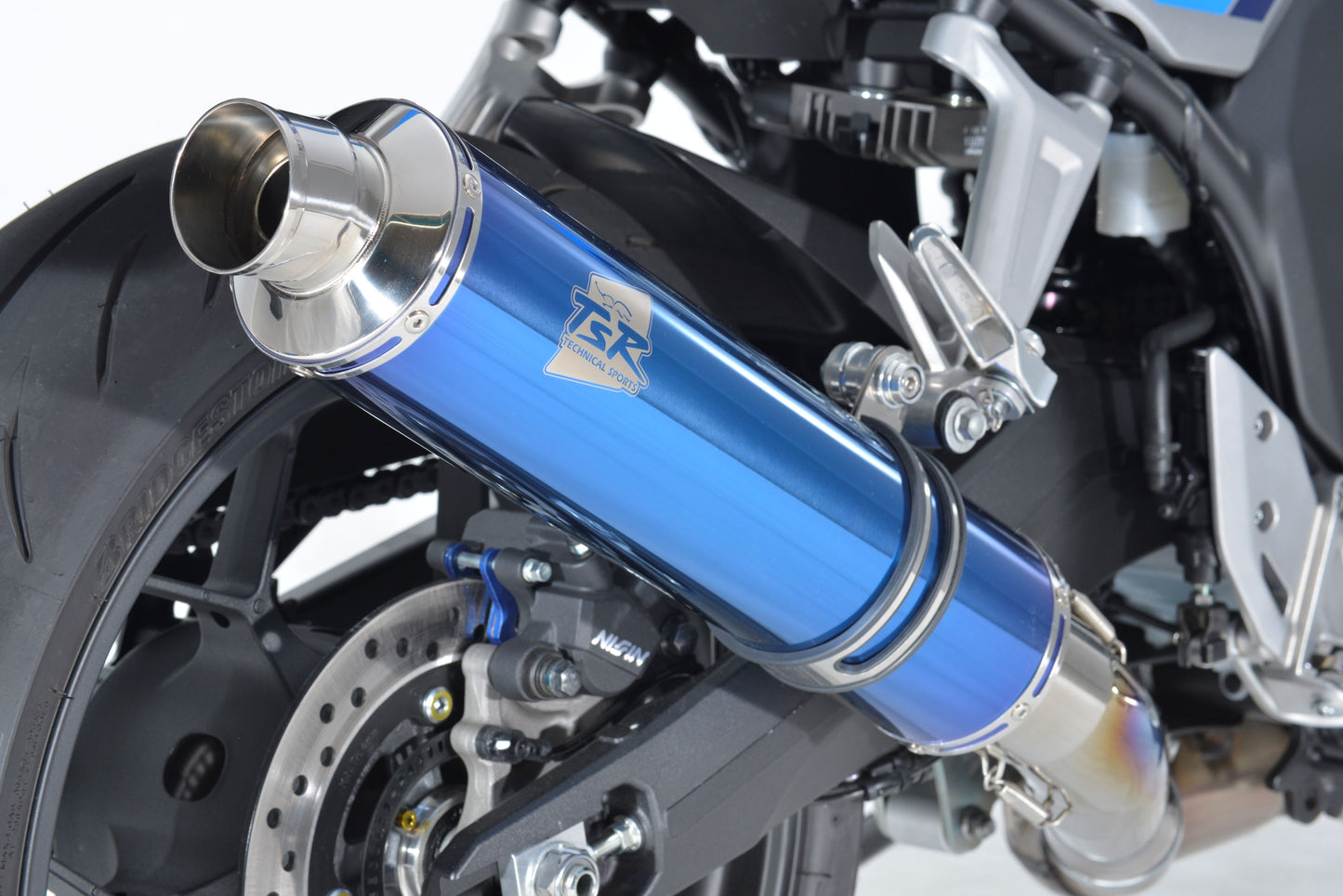 CB1000F'25-/SE'26-スリップオンフルチタンSPORTS-TYPE　BLUE