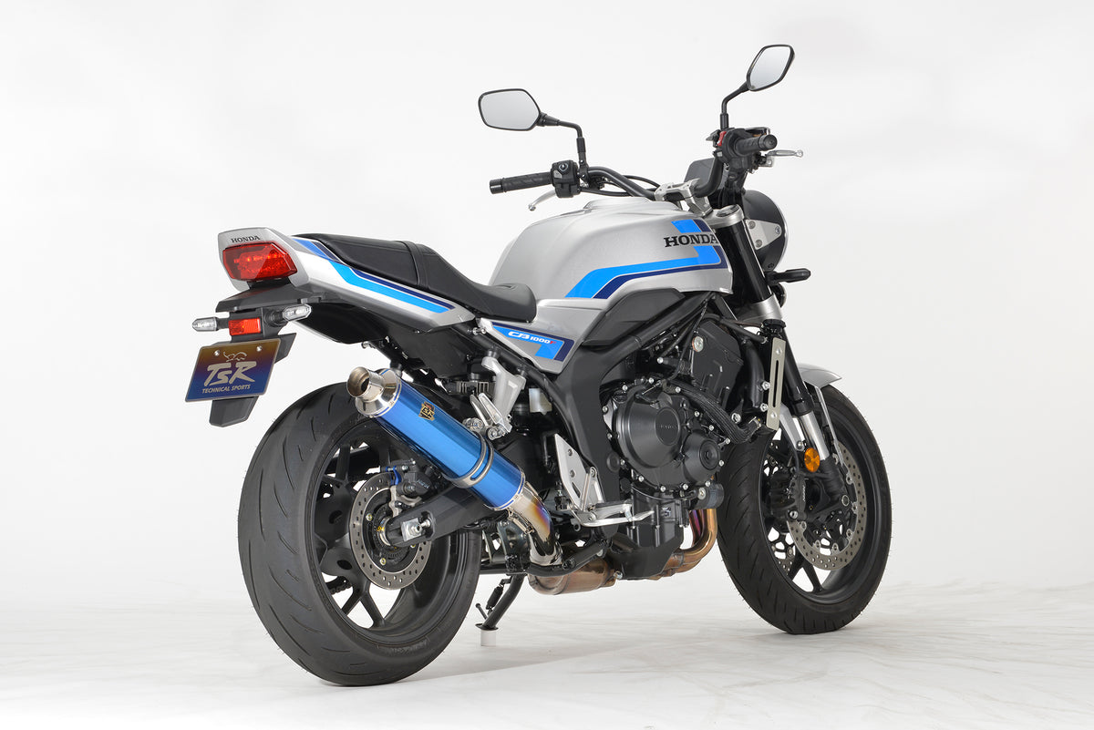 CB1000F'25-/SE'26-スリップオンフルチタンSPORTS-TYPE　BLUE
