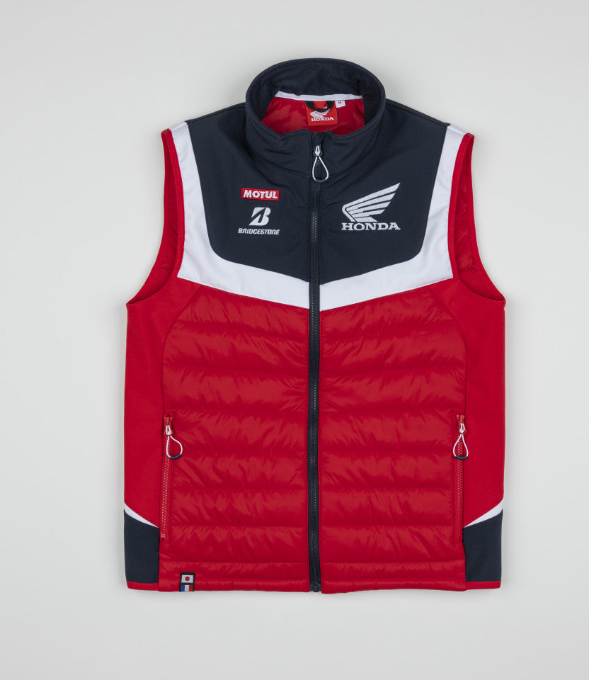 Bodywarmer racing tricolore F.C.C. TSR Honda France