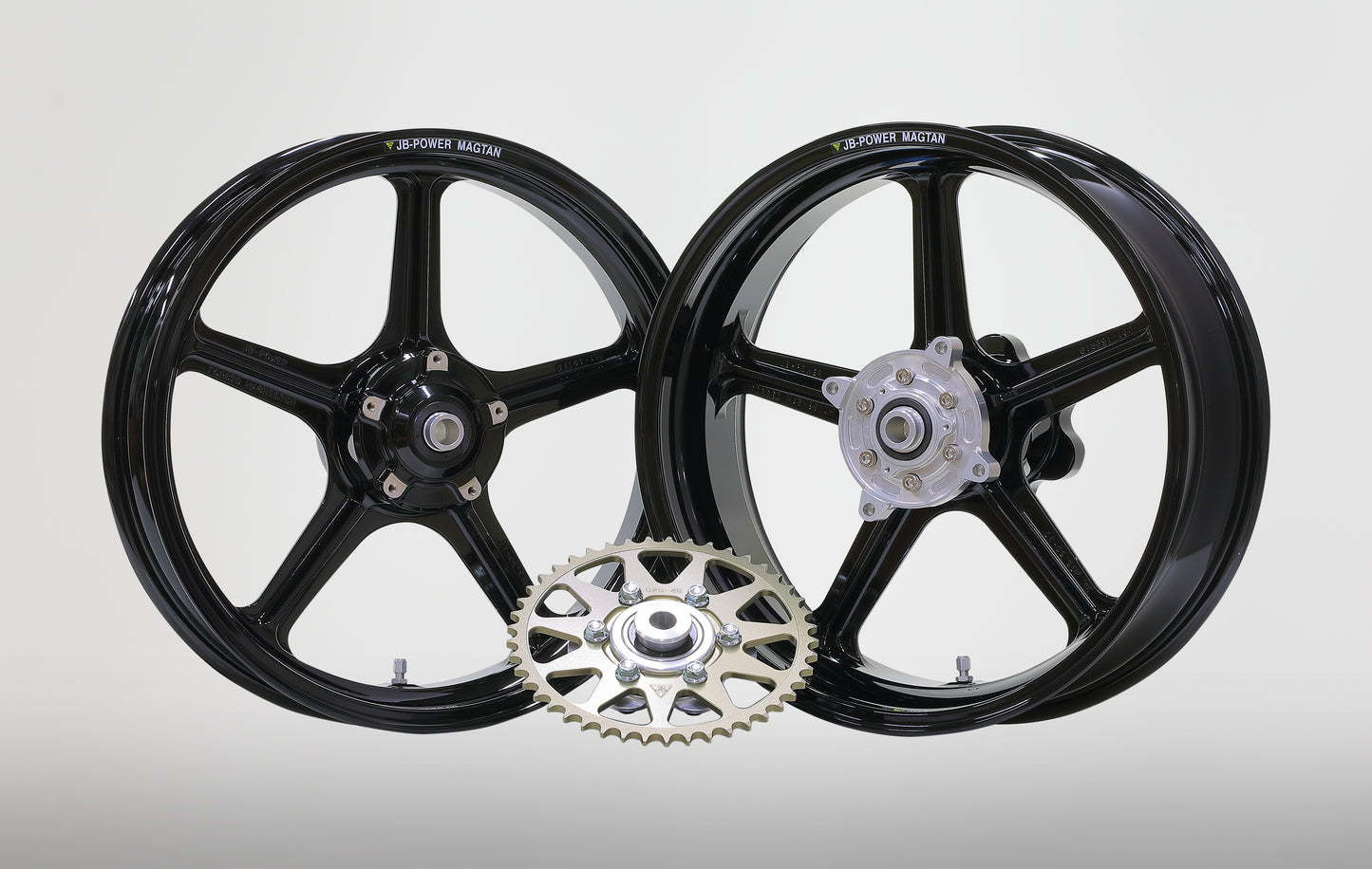 25-CB1000F マグネシウム鍛造ホイールセット（艶有り黒）