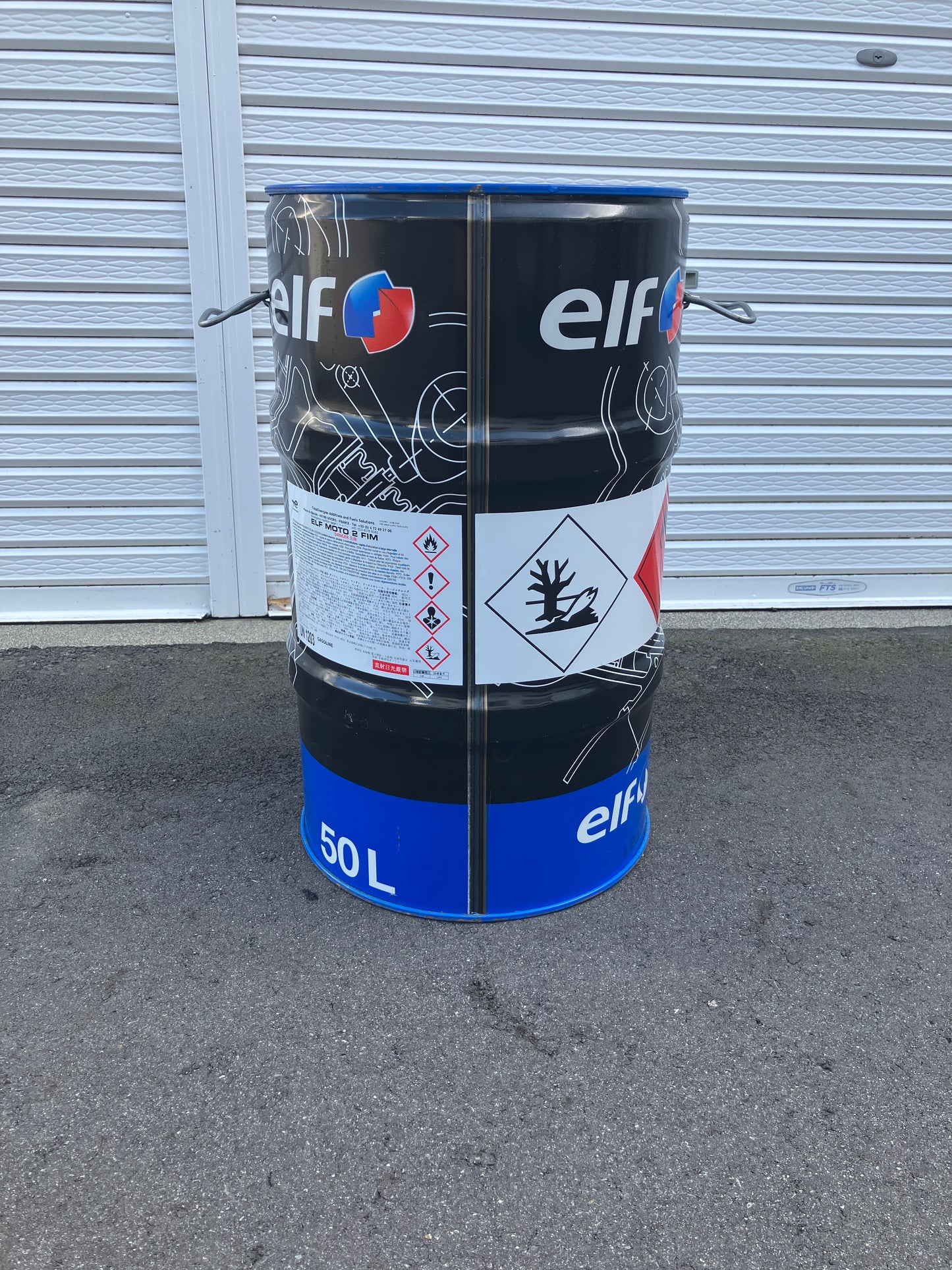 elf　50L使用済ドラム缶