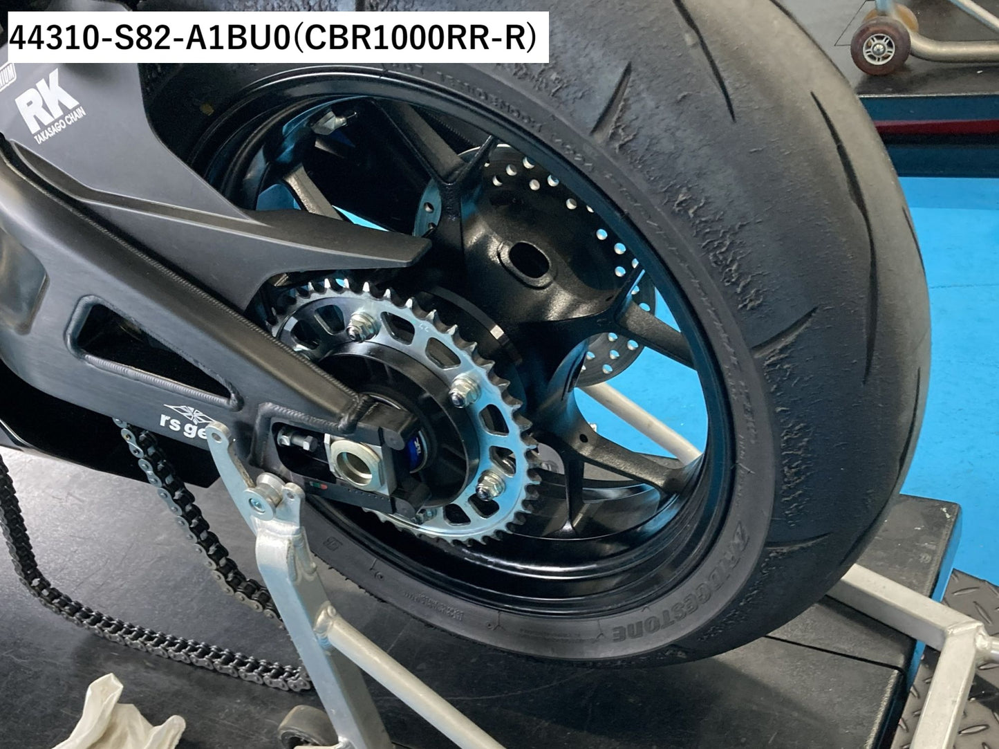 25- CB1000F(SC94)/ CB1000HORNET(SC86)レーシングホイールカラーセット/レッド