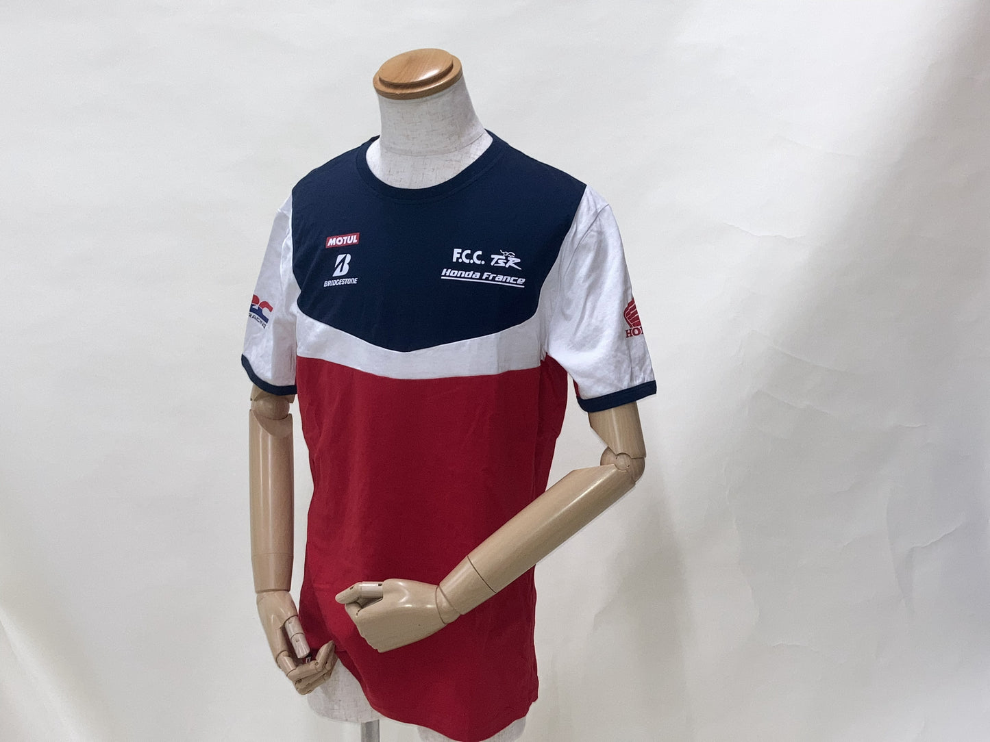 T-shirt racing tricolore F.C.C. TSR Honda France